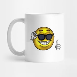 Sunglasses Thumbs Up Meme Mug